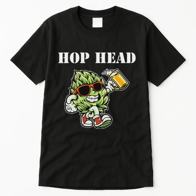 Hop Head Ipa Craft Beer Lover Bier Prost Cheers Tall T-Shirt