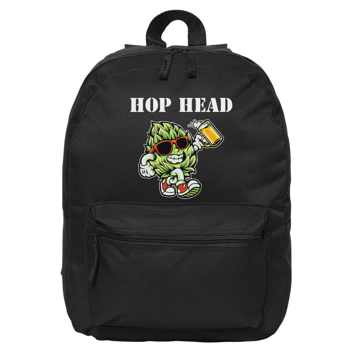 Hop Head Ipa Craft Beer Lover Bier Prost Cheers 16 in Basic Backpack