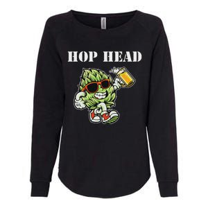 Hop Head Ipa Craft Beer Lover Bier Prost Cheers Womens California Wash Sweatshirt