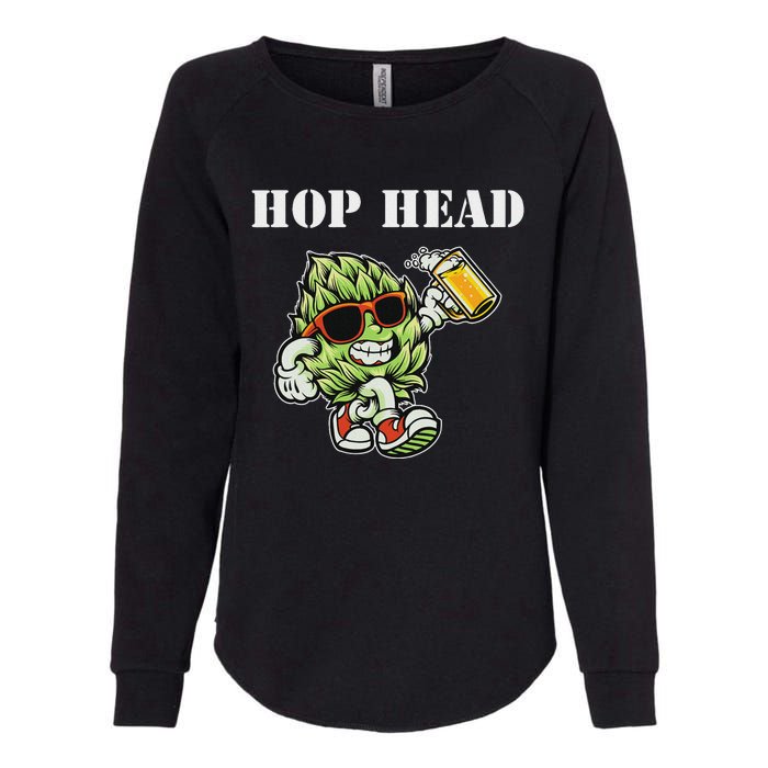 Hop Head Ipa Craft Beer Lover Bier Prost Cheers Womens California Wash Sweatshirt