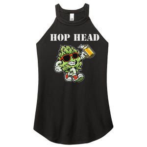 Hop Head Ipa Craft Beer Lover Bier Prost Cheers Women's Perfect Tri Rocker Tank