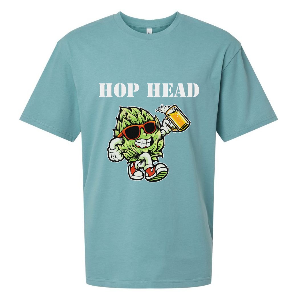Hop Head Ipa Craft Beer Lover Bier Prost Cheers Sueded Cloud Jersey T-Shirt