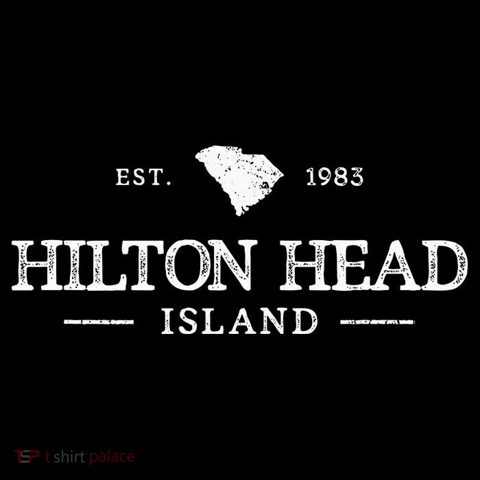Hilton Head Island Sc South Carolina Retro Drawstring Bag