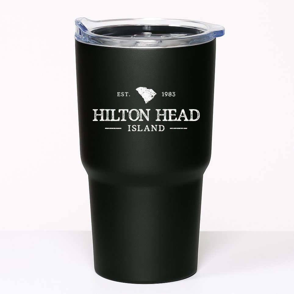 Hilton Head Island Sc South Carolina Retro Tumbler