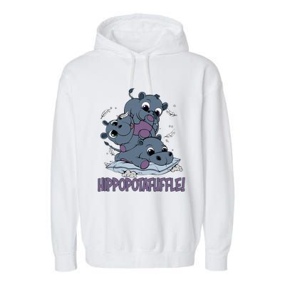 Hippoptafuffle! Garment-Dyed Fleece Hoodie