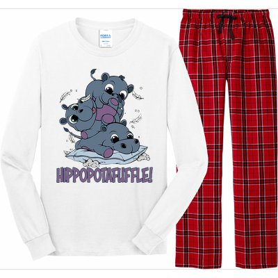 Hippoptafuffle! Long Sleeve Pajama Set