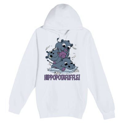 Hippoptafuffle! Premium Pullover Hoodie