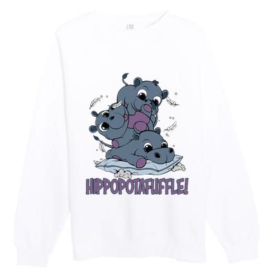 Hippoptafuffle! Premium Crewneck Sweatshirt