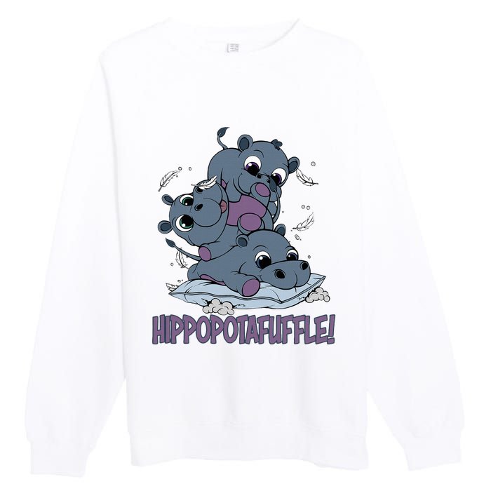 Hippoptafuffle! Premium Crewneck Sweatshirt