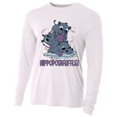 Hippoptafuffle! Cooling Performance Long Sleeve Crew