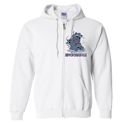 Hippoptafuffle! Full Zip Hoodie