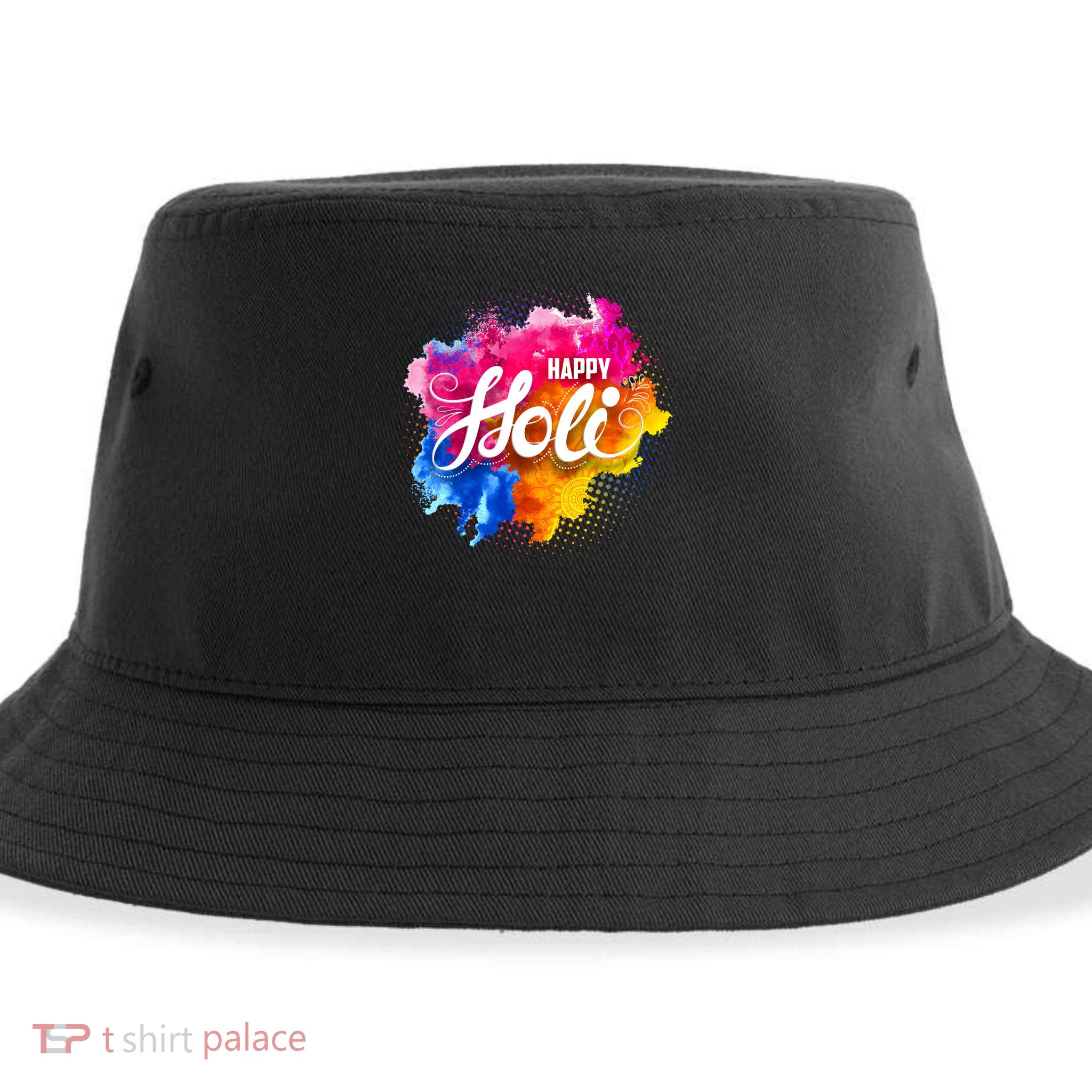 Happy Holi India Hindu Celebration Sustainable Bucket Hat