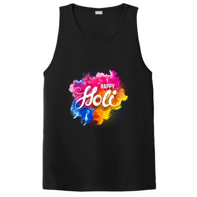 Happy Holi India Hindu Celebration PosiCharge Competitor Tank