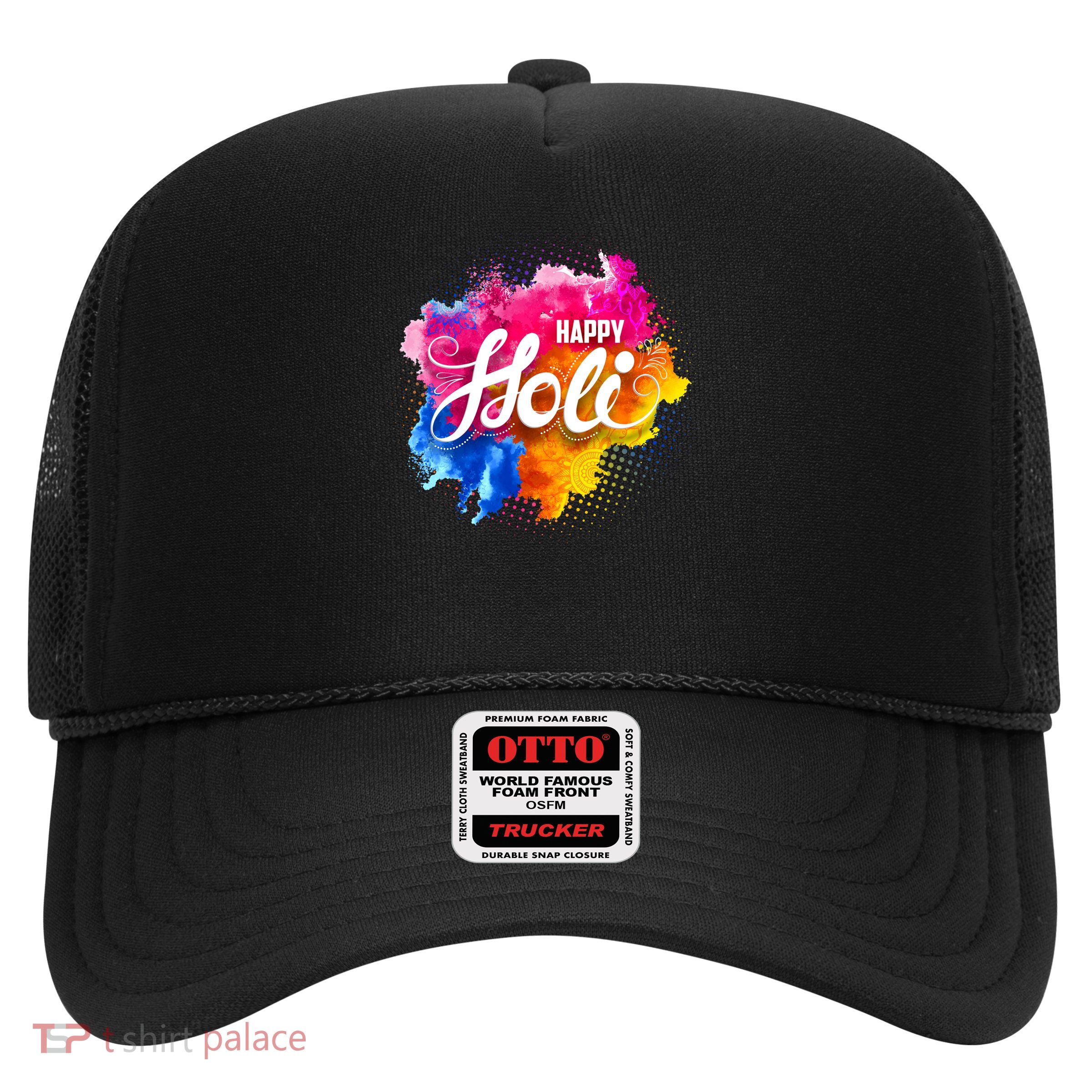 Happy Holi India Hindu Celebration Trucker Hat