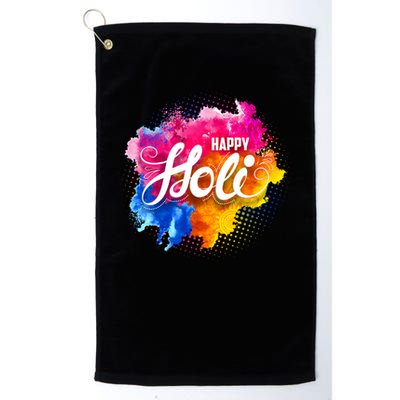 Happy Holi India Hindu Celebration Golf Towel