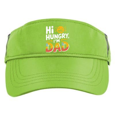 Hi Hungry IM Dad Adult Humor Dad Jokes Gift Adult Drive Performance Visor