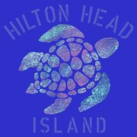 Hilton Head Island Sc Beach Design / Souvenir Illustration Gift Bag