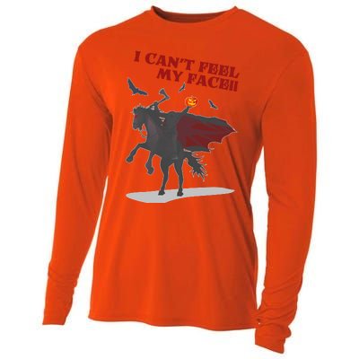 Headless Horseman I Cant Feel My Face TShirt Cooling Performance Long Sleeve Crew