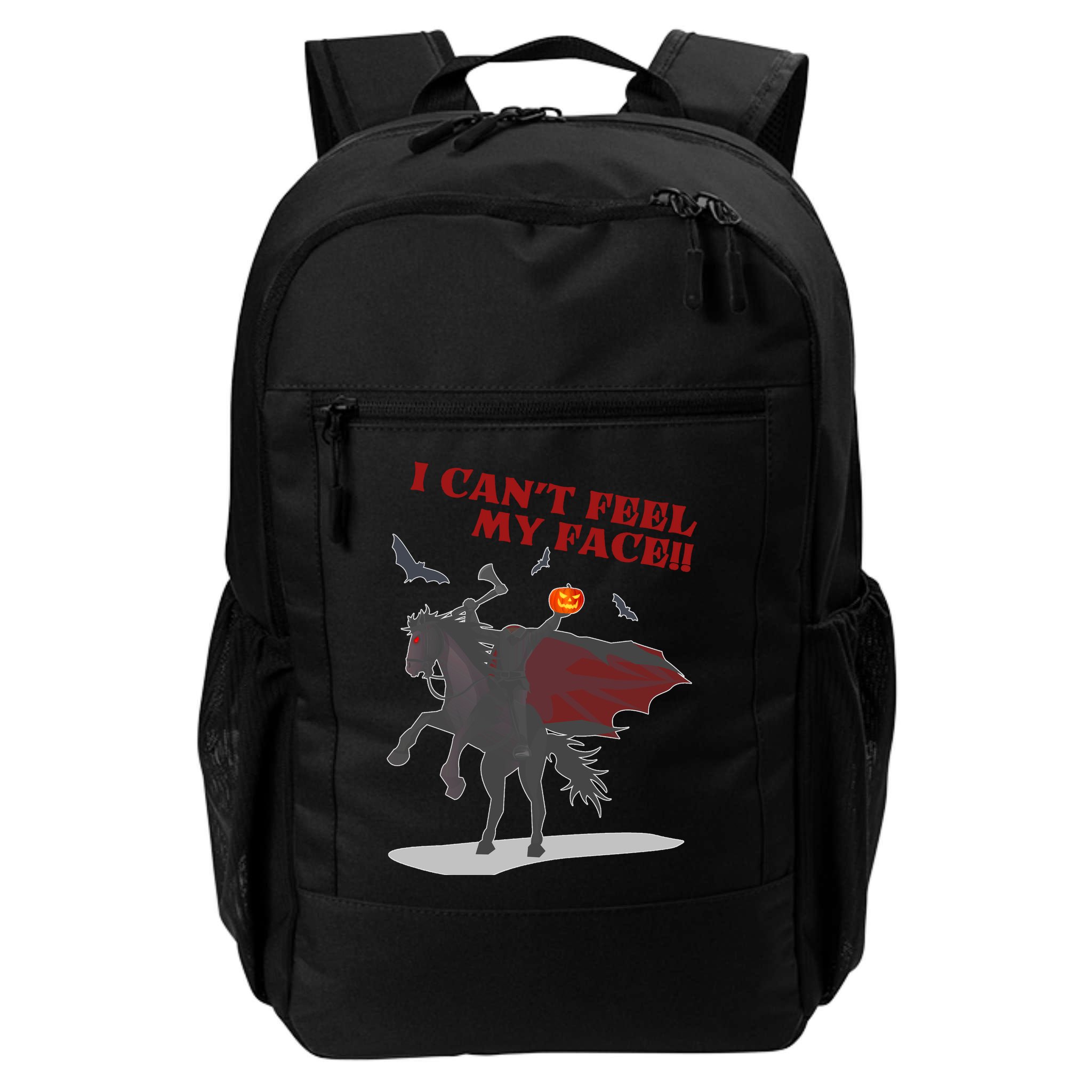 Headless Horseman I Cant Feel My Face TShirt Backpack
