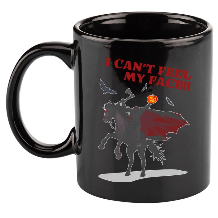 Headless Horseman I Cant Feel My Face TShirt 11oz C Handle Ceramic Mug