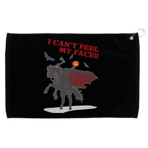 Headless Horseman I Cant Feel My Face TShirt Grommeted Golf Towel