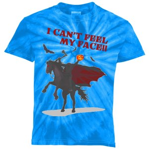 Headless Horseman I Cant Feel My Face TShirt Kids Tie-Dye T-Shirt