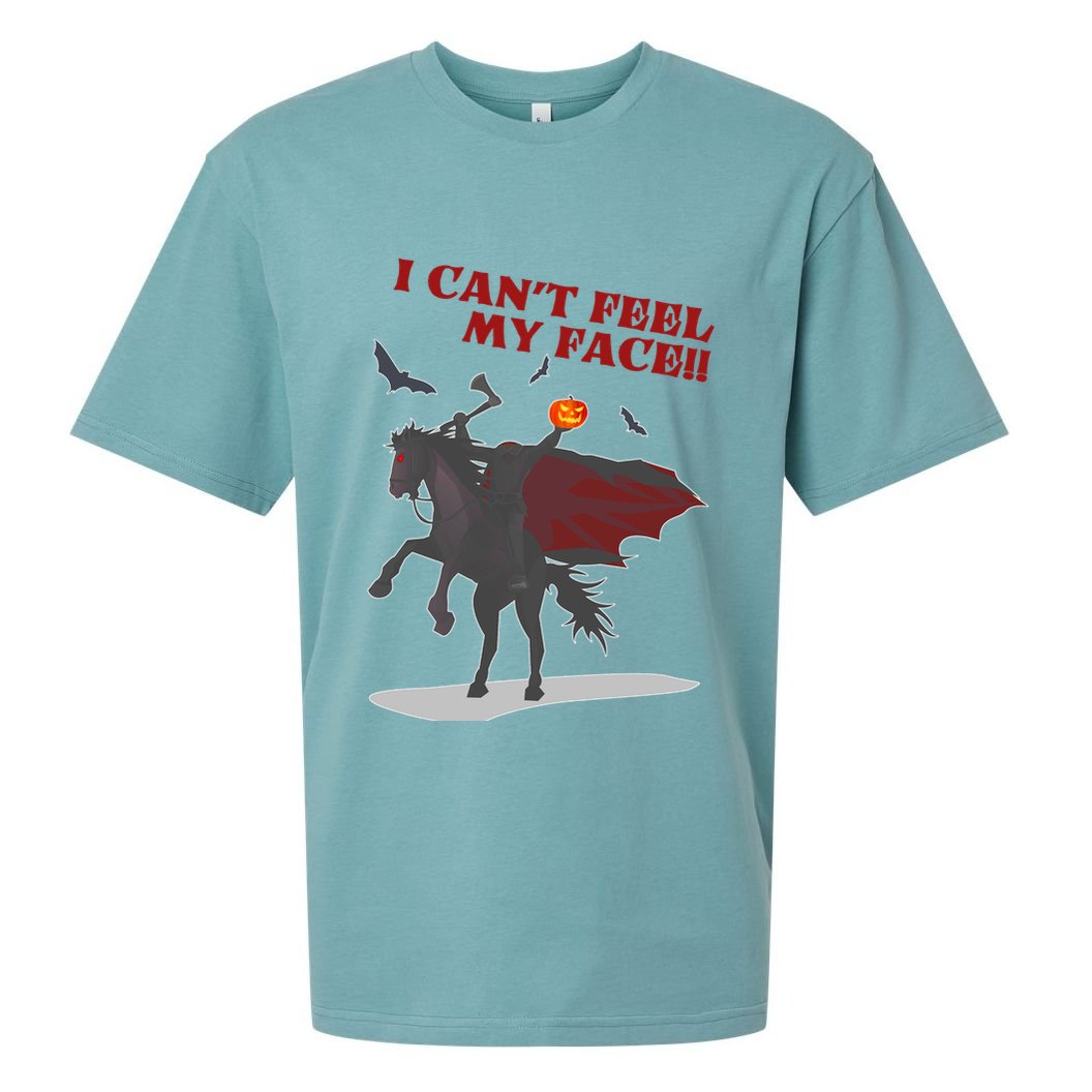 Headless Horseman I Cant Feel My Face TShirt Sueded Cloud Jersey T-Shirt