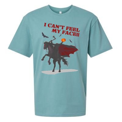 Headless Horseman I Cant Feel My Face TShirt Sueded Cloud Jersey T-Shirt