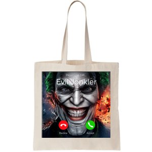 Humor Horror Incoming Call From Evil Jonkler Halloween Tote Bag