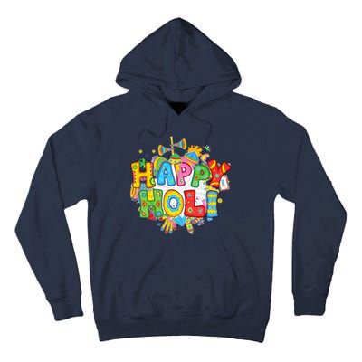 Happy Holi Indian Celebration Colors India Hindu Tall Hoodie