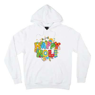 Happy Holi Indian Celebration Colors India Hindu Hoodie