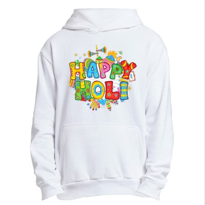 Happy Holi Indian Celebration Colors India Hindu Urban Pullover Hoodie