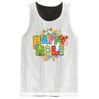 Happy Holi Indian Celebration Colors India Hindu Mesh Reversible Basketball Jersey Tank