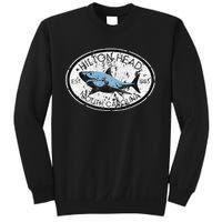 Hilton Head Island South Carolina Fishing Shark Fish Beach Sweatshirt