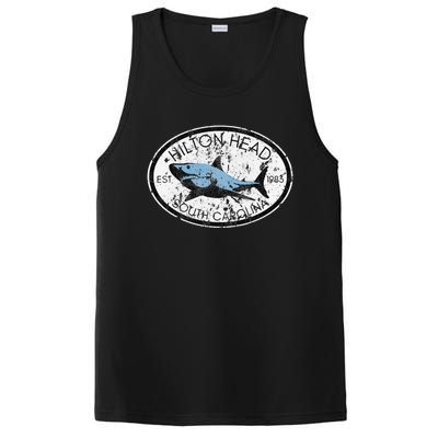 Hilton Head Island South Carolina Fishing Shark Fish Beach PosiCharge Competitor Tank