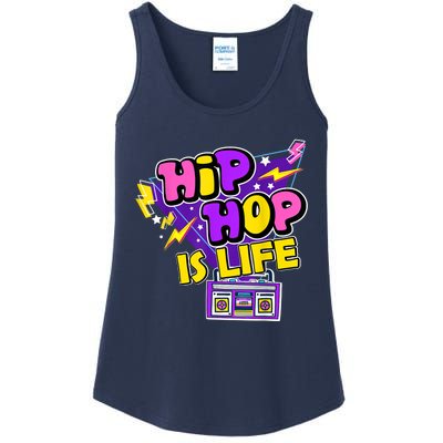 Hip Hop Is Life Ladies Essential Tank