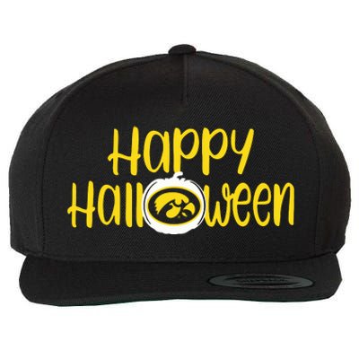 Happy Halloween Iowa Hawkeye Tank Halloween Football Wool Snapback Cap