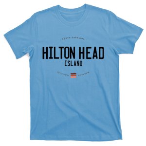 Hilton Head Island South Carolina Beach Waves Funny Gift T-Shirt