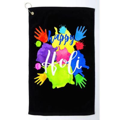 Happy Holi India Hindu Festival Golf Towel