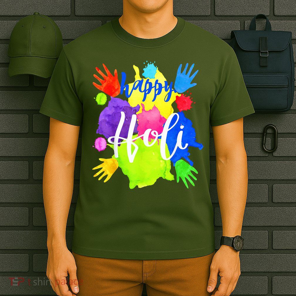 Happy Holi India Hindu Festival T-Shirt