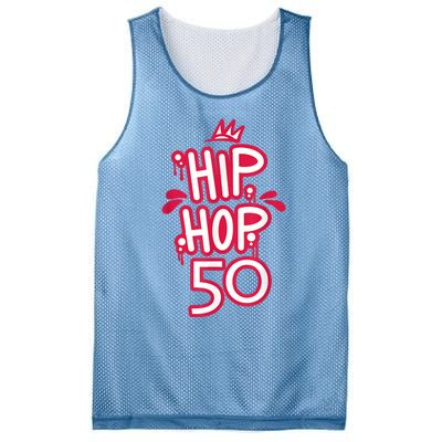 Hip Hop Is 50 50th Anniversary Retro Graffiti Old School Mesh Reversible Basketball Jersey Tank