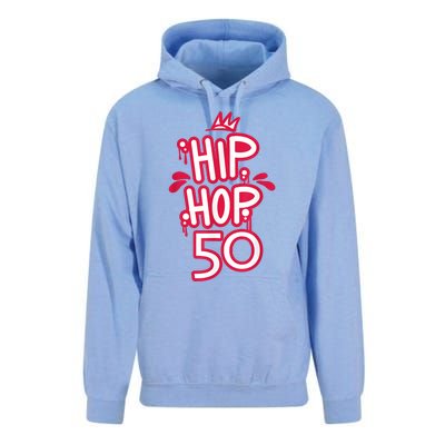 Hip Hop Is 50 50th Anniversary Retro Graffiti Old School Unisex Surf Hoodie