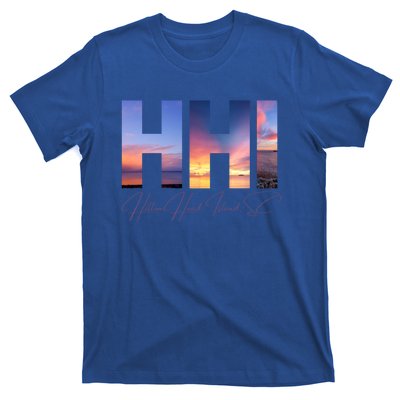 Hilton Head Island South Carolina Gift Sunset Gift Family Trip Gift T-Shirt