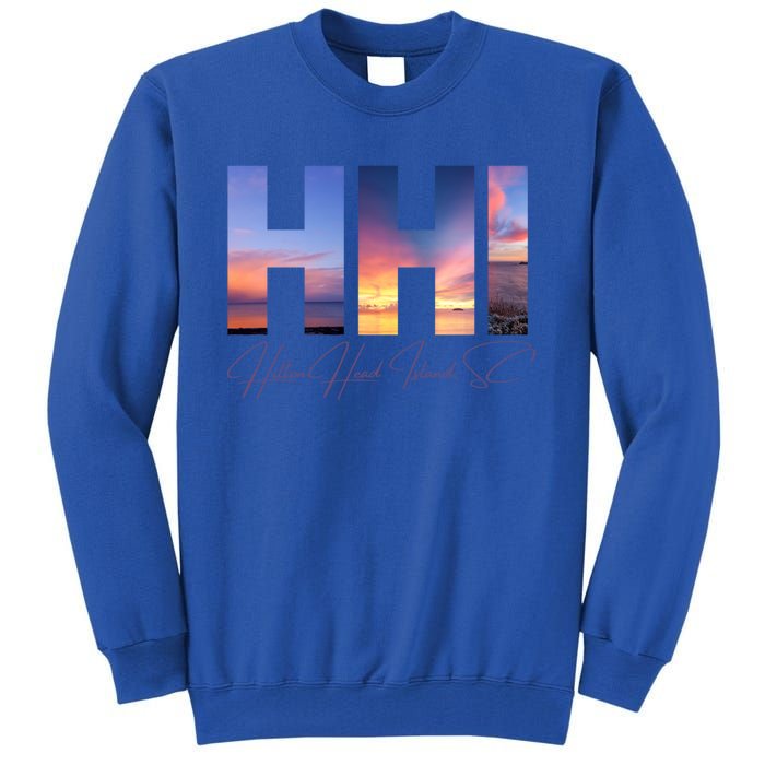 Hilton Head Island South Carolina Gift Sunset Gift Family Trip Gift Tall Sweatshirt