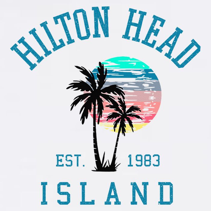 Hilton Head Island South Carolina Beach Palm Trees Summer Hat
