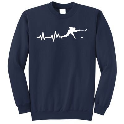 Hockey HeartBeat | Ice Hockey Player Gift Sweatshirt