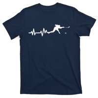 Hockey HeartBeat | Ice Hockey Player Gift T-Shirt