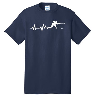 Hockey HeartBeat | Ice Hockey Player Gift Tall T-Shirt