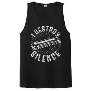 Harmonica Harmonicist I Destroy Silence PosiCharge Competitor Tank