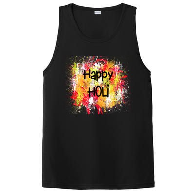 Happy Holi Indian Colorful Festival Of Colors Festive Party Gift PosiCharge Competitor Tank